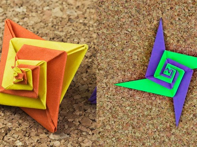 Estrellas Ninja. Origami #MiniTips