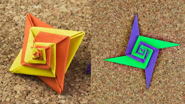 Estrellas Ninja. Origami #MiniTips