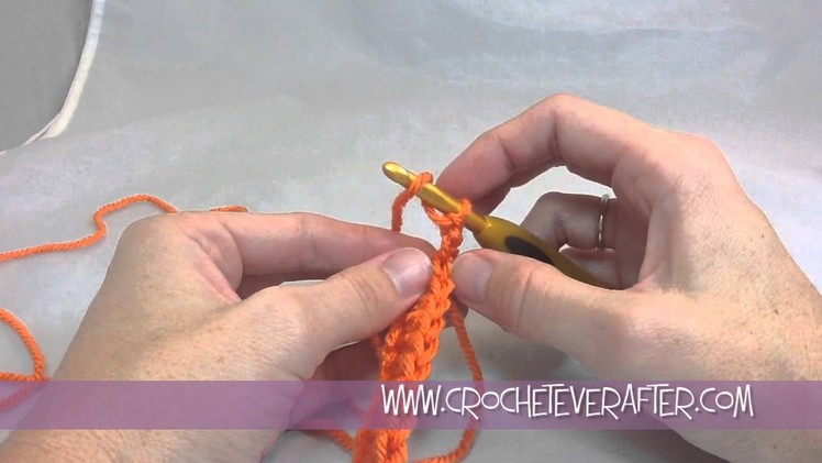 Half Double Crochet Tutorial #2: HDC in First Stitch of Row