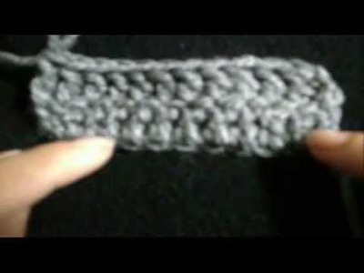 HOW TO CROCHET DOUBLE CROCHET STITCH STEP BY STEP