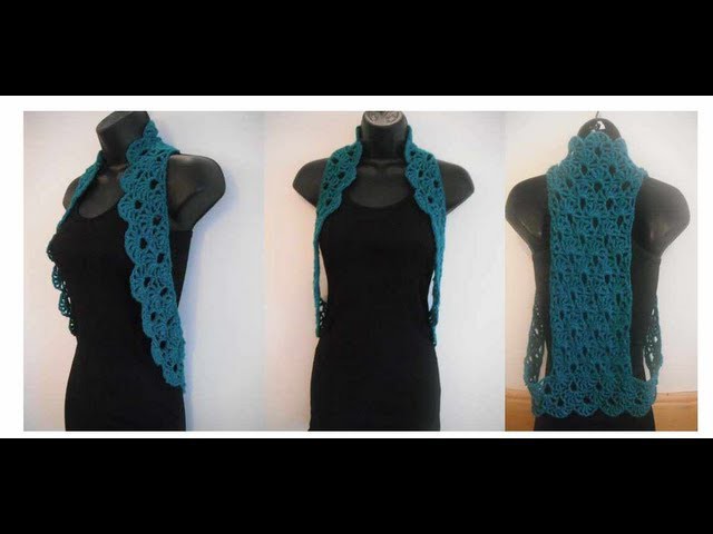 How to crochet vest shrug pattern tutorial for begginer