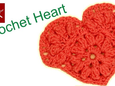 How to make a Crochet Heart Crochet Geek
