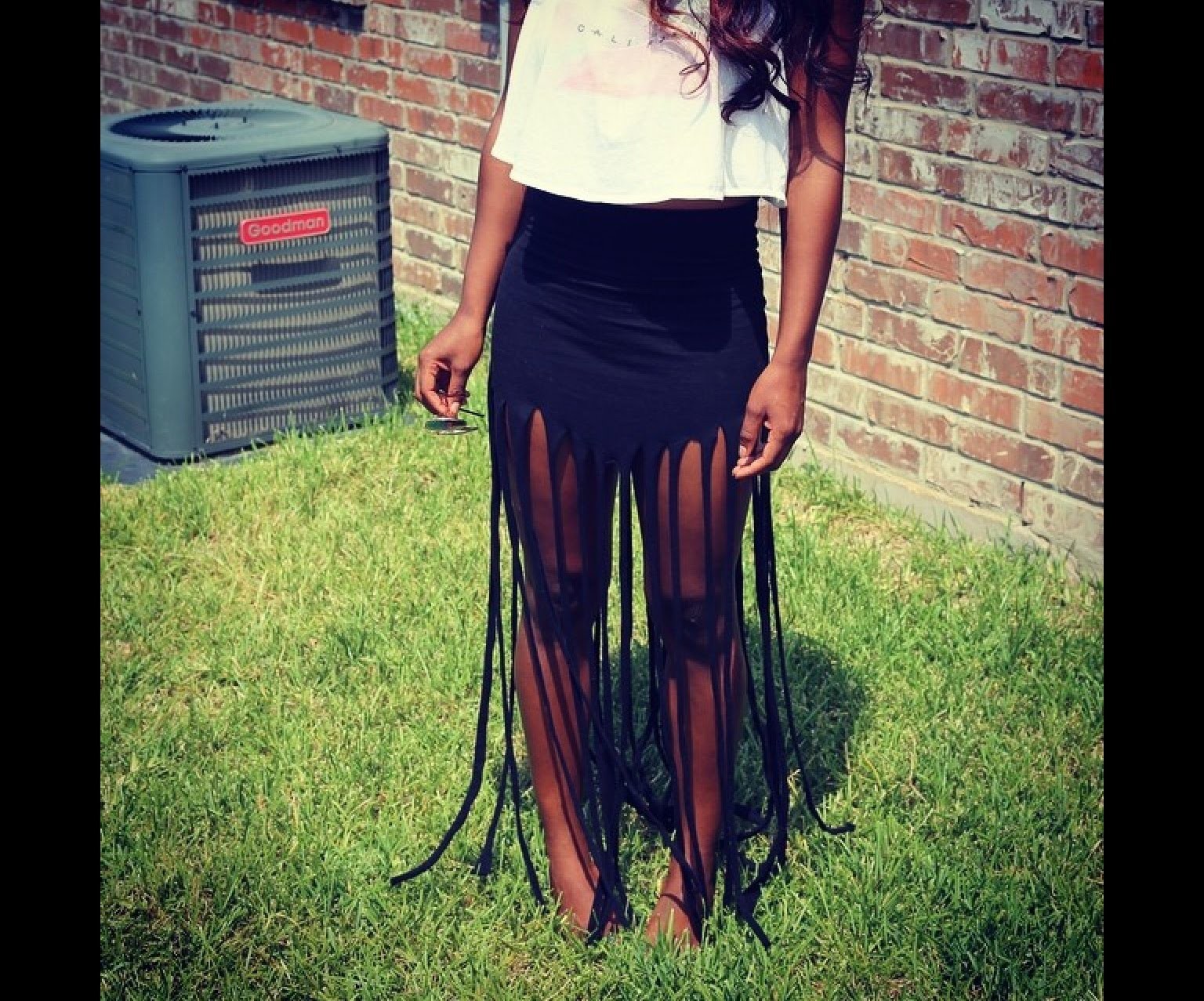 How to Make a FRINGE SKIRT, Easy Beginner Sewing