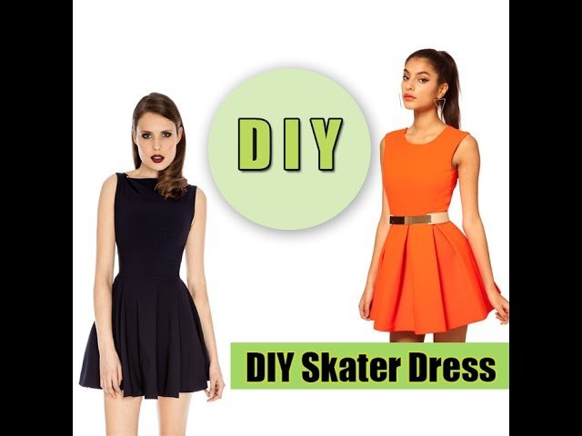 How to make a Skater Dress (easy)
