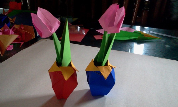 How to make Origami flower