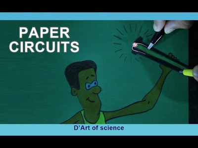 How to Make Paper Circuits - Cool DIY Science Experiment- dartofscience