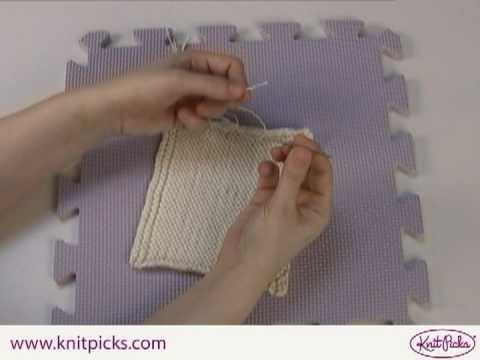 How to Weave in Slippery Yarn Ends