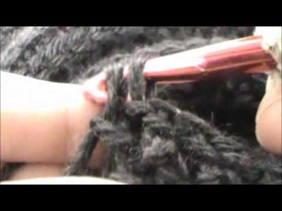 Learn how to crochet the front and back post single extended stitch