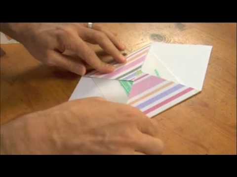 Make Your Own Envelope Using Scrapbook Paper