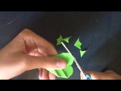 Origami clover - trébol
