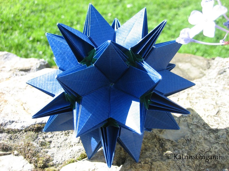 Origami ✿⊱╮Crocus Kusudama ✿⊱╮