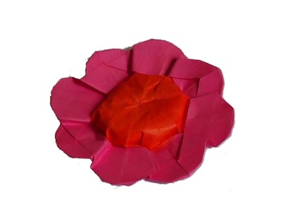 Origami daisy (stokrotka)