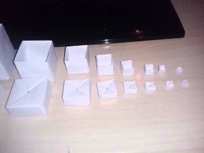 Origami de caixa