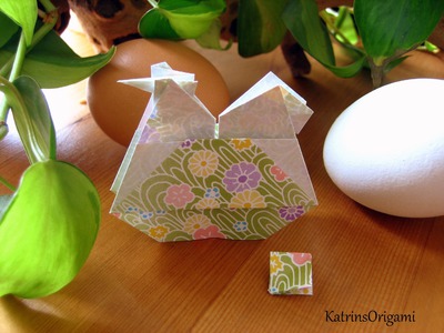 Origami ✿ Egg - Laying Hen ✿