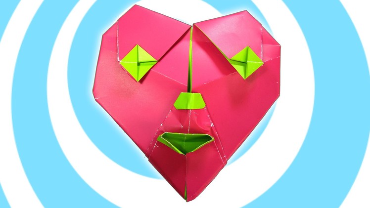 Origami Heart of a Clown Tutorial (Gilad Aharoni)