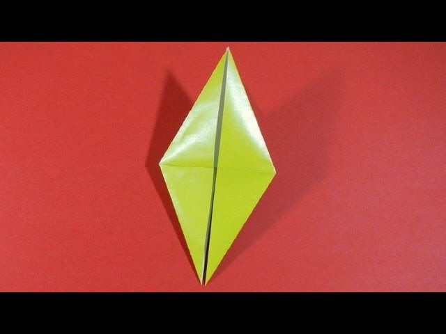Origami - How to fold a Bird Base
