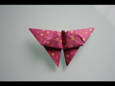 Origami Schmetterling falten origami butterfly