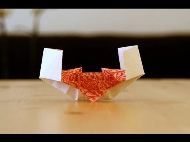 Origami tutorial - Chinese junk