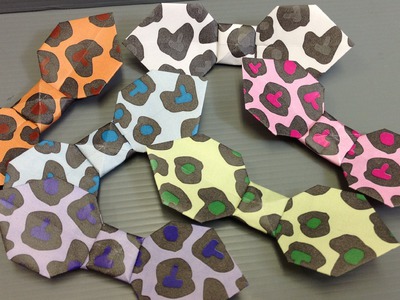 Print Your Own Leopard Print Origami Paper