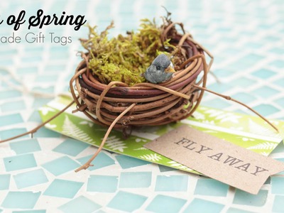 Quick & Easy Handmade Spring Gift Tags