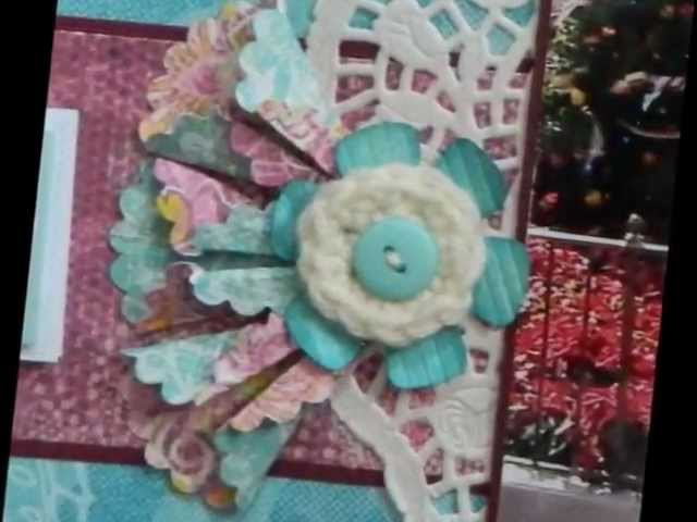 Scrapbook Embellishment Tutorial - Origami Flower and more