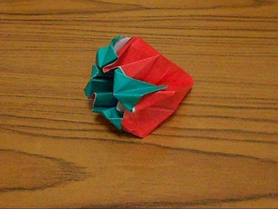 Simple Origami: Lesson 53 - Strawberry