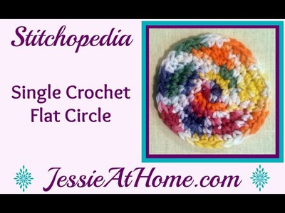 Stitchopedia: Single Crochet Flat Circle
