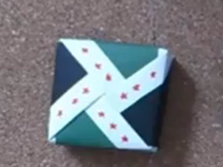 SYRevolutuion Origami Box علبة الثورة السورية