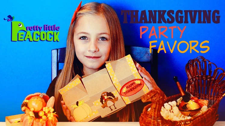 Thanksgiving Craft Ideas for Kids Easy Turkey Pumpkin Party Favors HD - PLP