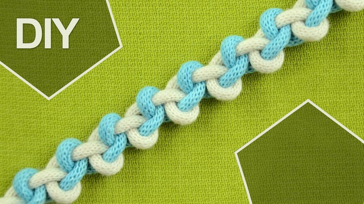 Alternating Half Hitch. DIY