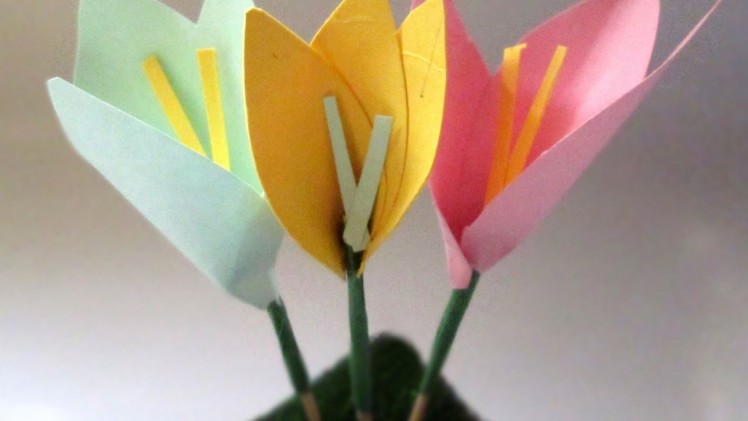 Create a Pretty Toothpick Paper Flower - DIY Crafts - Guidecentral