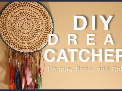 DIY: DREAM CATCHERS! Unique, Bohemian, Colorful