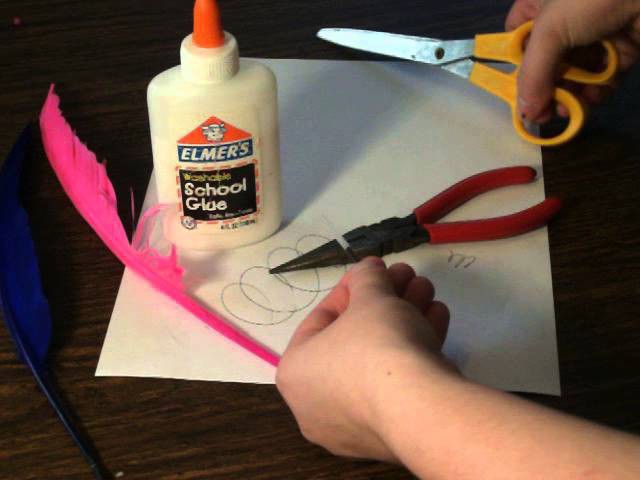DIY Feather Pens