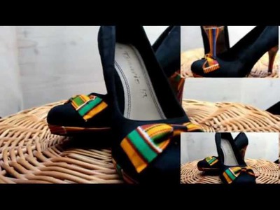 DIY: How to design your heels with (Kente) African print
