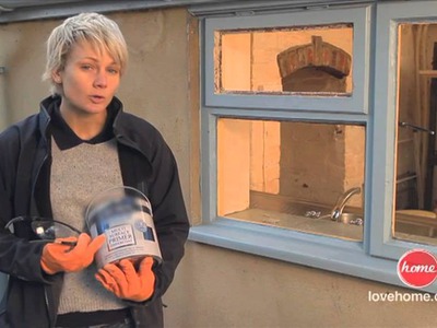 DIY - How to replace a broken window pane with putty - with Philippa Tuttiett