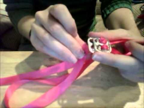 DIY: Pop Top. Pop Tab with Ribbon Bracelet
