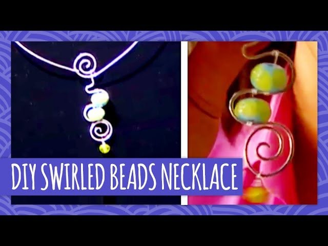 DIY Swirled Beads Necklace - HGTV Handmade