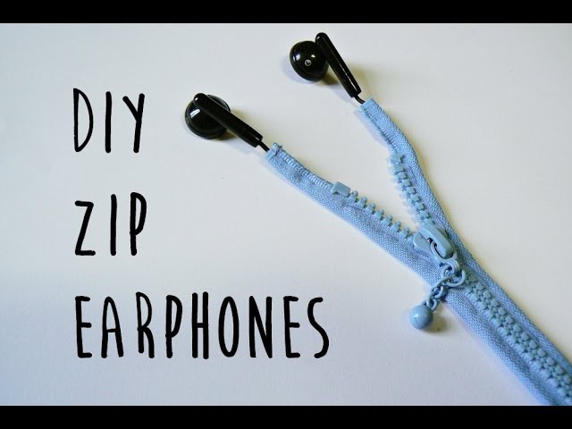 DIY Zip Earphones | LDP
