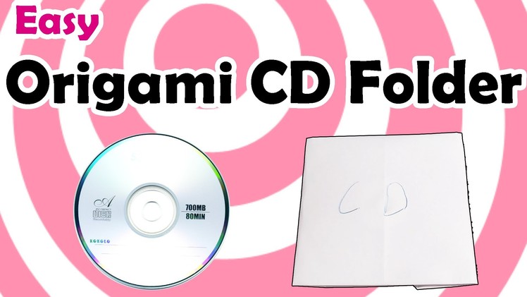 Easy Origami CD Folder (case) [HD]