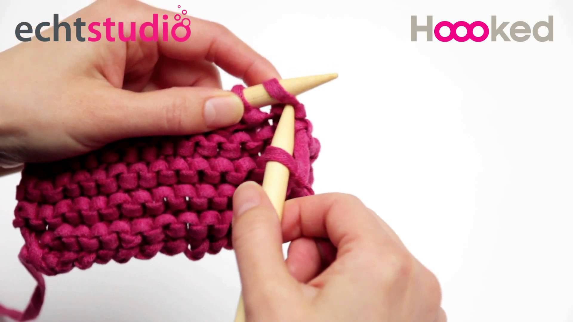 Echtstudio - Rechtbreien (knit stitch)
