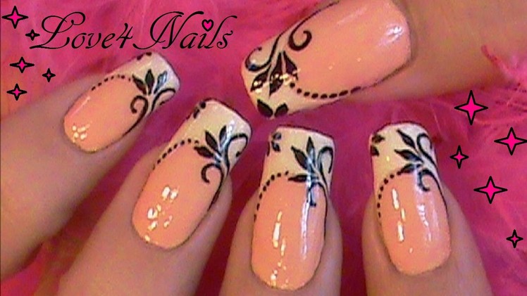 Flesh Color French Manicure Nail Art