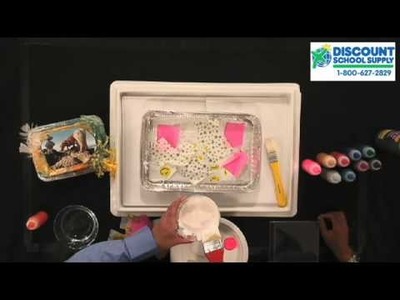 Free Preschool Arts & Crafts, Slick Surfaces Art with Biocolor from Discount School Supply