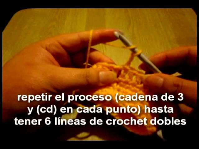 Guantes sin dedos (crochet)