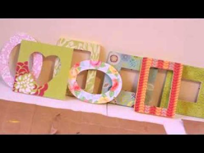 Homemade DIY picture frame ideas