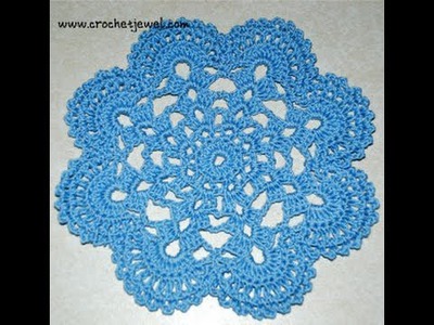 How to Crochet a doily Part III
