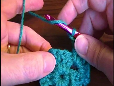 How to crochet Granny Square Lesson 3