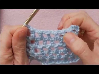 How to Crochet Mesh Stitch