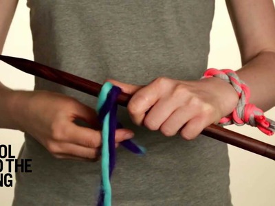 How to Knit a Twisted Cord by Wool and the Gang