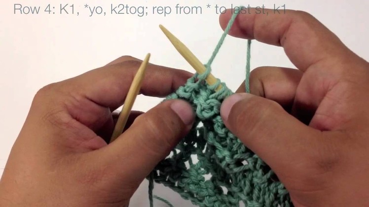 How to Knit the Roman Stripe Stitch (English Style)