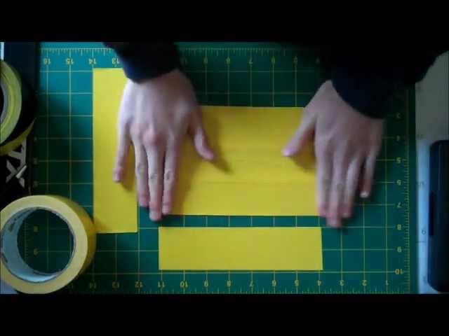 How to make a duct tape wallet (bi fold)